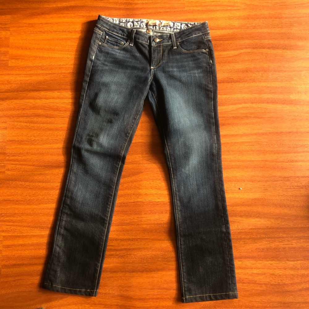 PAIGE Blue Heights Jeans 28